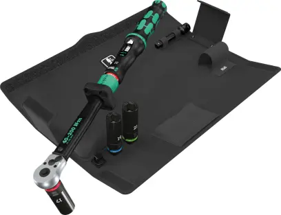 Wera 075790 Náradie s momentovou račňou (40-200 Nm) na výmenu kolesa automobilov Click-Torque Lock C