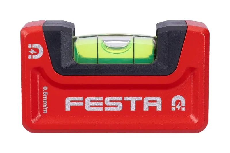 Vodováha FESTA 15750.1 ALU 60 mm, kompaktná s magnetmi (L15750)