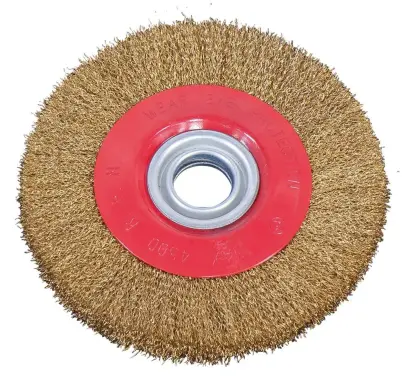 Kotúčová drôtená kefa, priemer 150 x 20 mm, priemer 12,7 mm (BER051836)