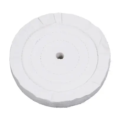 Moltonový leštiaci kotúč pr. 200 x 20 mm, priemer. 16 mm. Prešívaný (PS 1004) (BER051855)