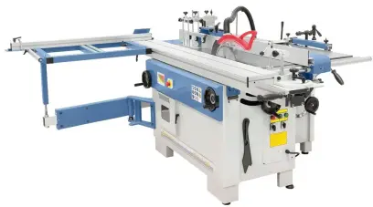 Univerzálny kombinovaný stroj - píla, frézka, hobľovačka, prieťah a dlabačka Bernardo CF 410 F - 2600 (BER081296)