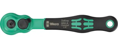 Wera 005600 Račňa Zyklop Comfort 8010 A 1/4" s prepínacou páčkou
