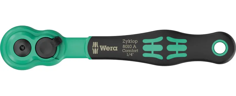 Wera 005600 Račňa Zyklop Comfort 8010 A 1/4" s prepínacou páčkou