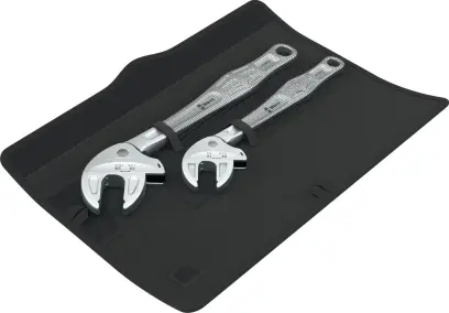 Wera 343820 Samonastaviteľné otvorené kľúče s račňou (19 ÷32 mm alebo 3/4"-1 1/4") 6004 Joker - 2 ks