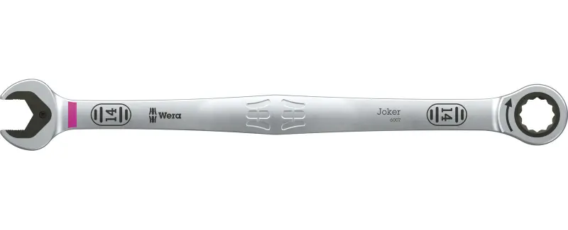 Wera 020357 Očkoplochý račňový kľúč SB 14 6007 Joker, dlhé prevedenie