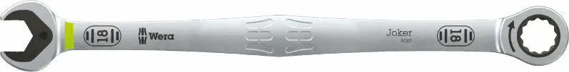 Wera 020360 Očkoplochý ráčnový klíč SB 18 6007 Joker, dlouhé provedení (W05020360001)