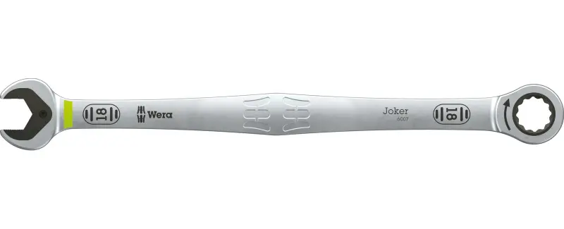 Wera 020360 Očkoplochý račňový kľúč SB 18 6007 Joker, dlhé prevedenie