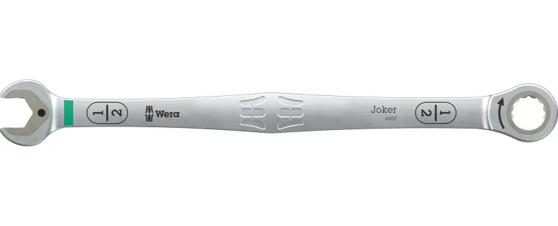Wera 020364 Očkoplochý račňový kľúč SB 1/2" 6007 Joker, dlhý, palcový