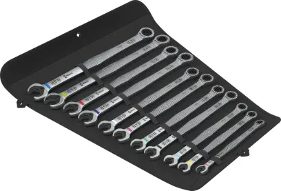 Wera 020382 Očkoploché račňové kľúče 6007 Joker, dlhé - 11 ks