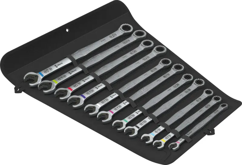 Wera 020382 Očkoploché račňové kľúče 6007 Joker, dlhé - 11 ks