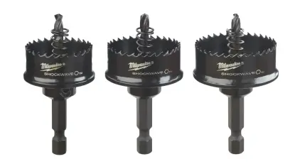 Sada kruhových pilek/děrovek Milwaukee 22, 29, 35 mm Shockwave Impact Duty Holesaw SET, 4932501139