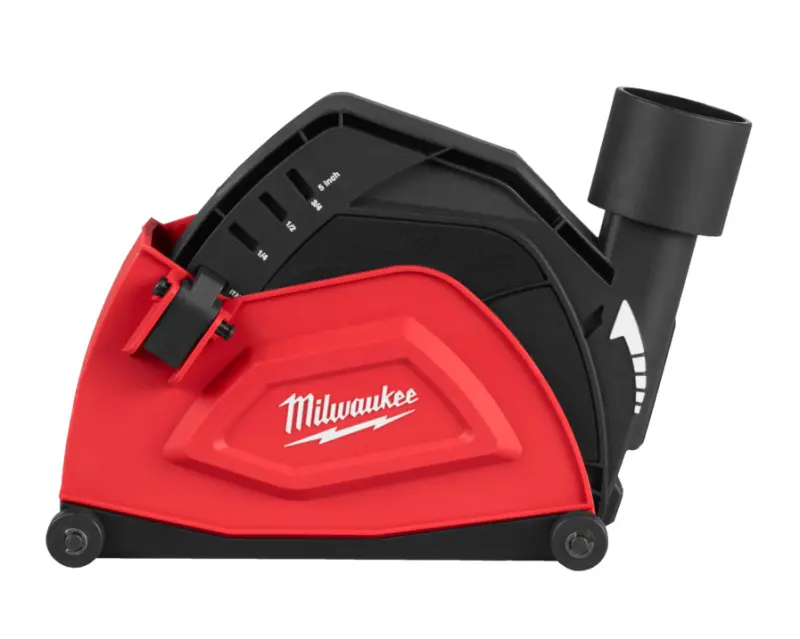 Kryt pro odsávání prachu Milwaukee při řezání bruskou 115 a 125 mm, M18 SAG, 4932499768