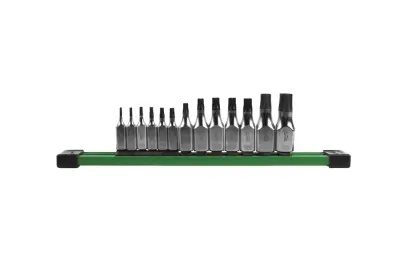 Súprava hlavíc Milwaukee 1/4″ a 3/8″ Torx s otvorom, 13 ks, 4932500432