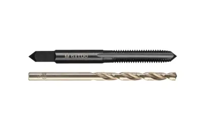 Milwaukee metrický závitník M6-1,0mm s priamymi drážkami s vrtákom 5,0mm, 4932500637