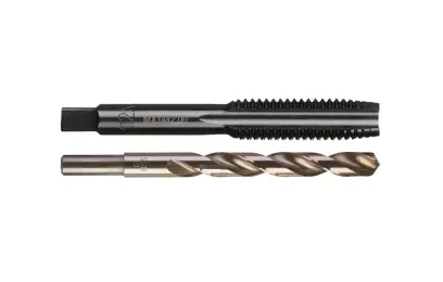 Milwaukee metrický závitník M14-2,0mm s priamymi drážkami s vrtákom 12,0mm, 4932500641