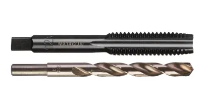 Milwaukee metrický závitník M14-2,0mm s přímými drážkami s vrtákem 12,0mm, 4932500641