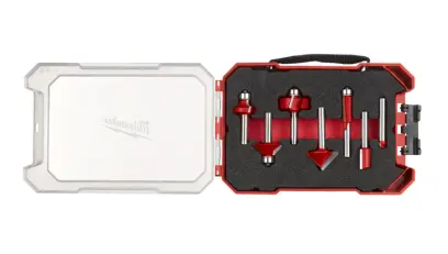 Kombinovaná sada dvoubřitých fréz, RTR B. S8 Set, 7 ks, 4932501052