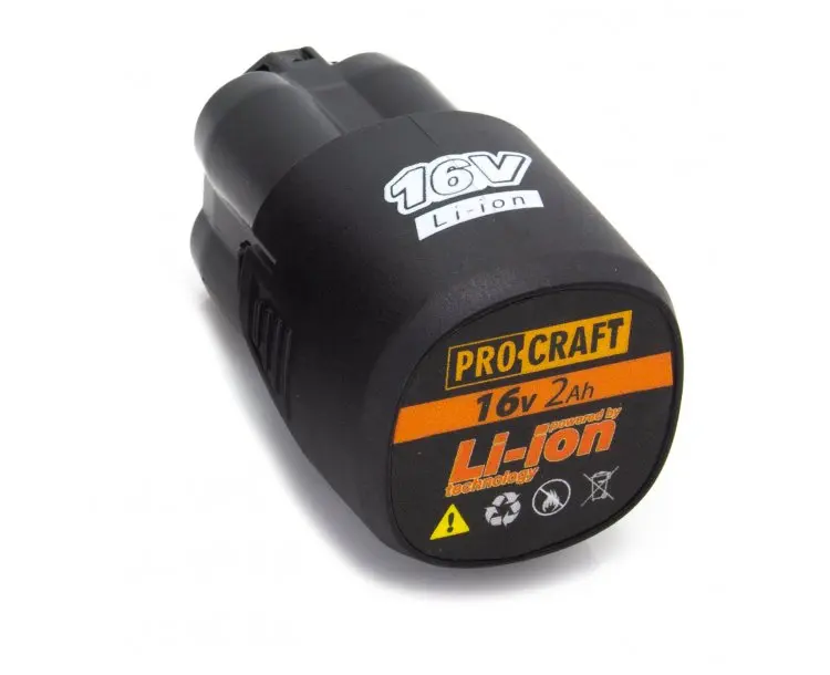 Batéria akumulátorová, 16V Li-ion, 2000mAh Procraft 16/2 | 16/2