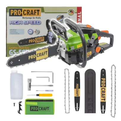 Benzínová reťazová píla Procraft GS-58X