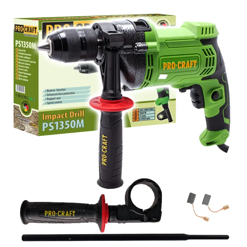 Príklepová vŕtačka Procraft PS1350M | PS1350M