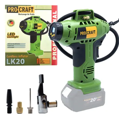 Aku kompresor Procraft LK20 (bez batérie a nabíjačky)