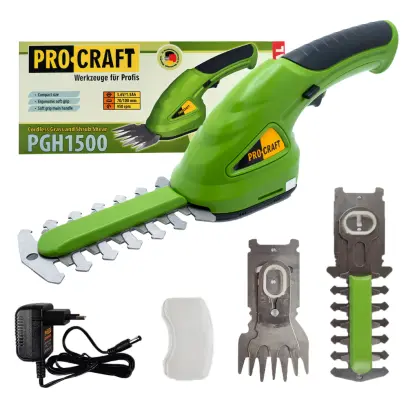 Aku nožnice na trávu Procraft PGH1500