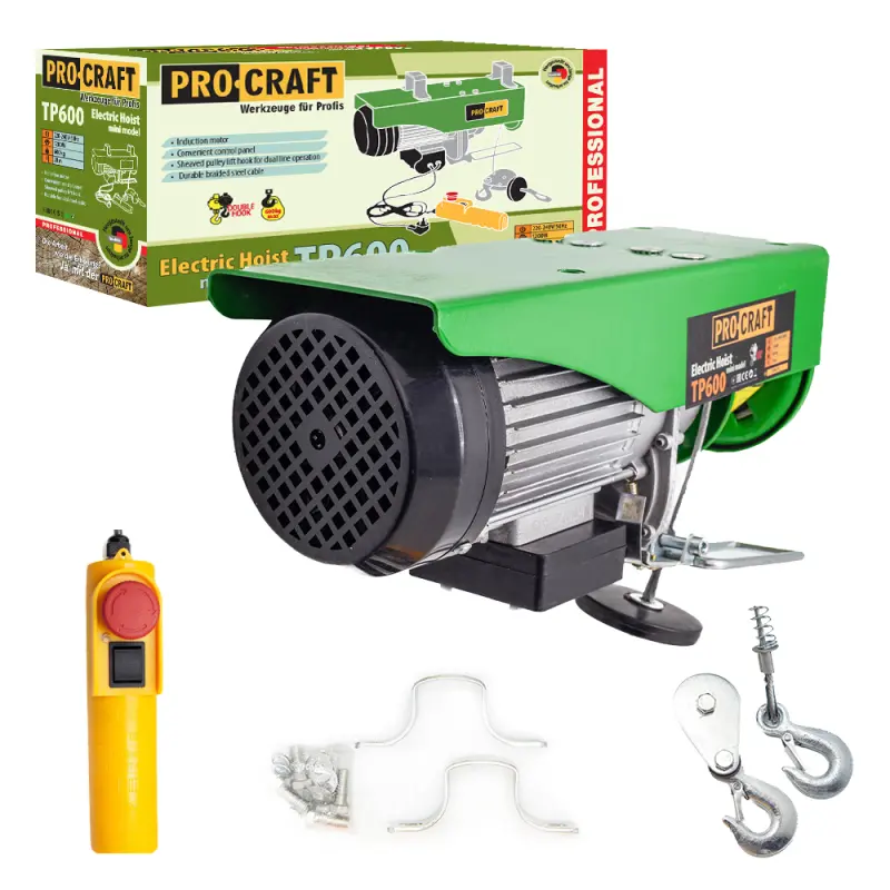 Navijak lanový elektrický Procraft TP600 | TP600
