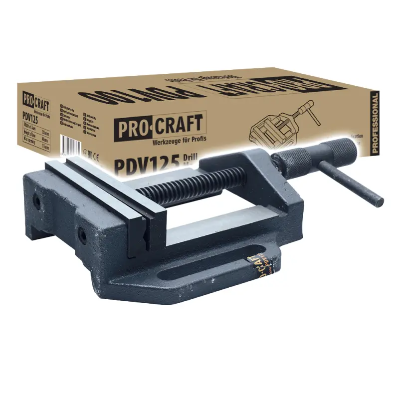 Zverák pod vŕtačku Procraft PDV125 | PDV125