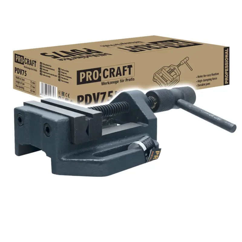 Zverák pod vŕtačku Procraft PDV75 | PDV75