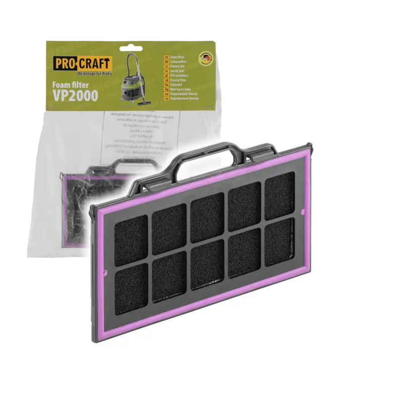 Penový filter pre priemyselný vysávač Procraft VP2000 | FPVP2000
