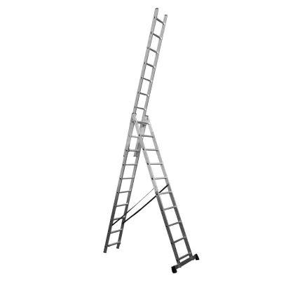 Žebřík hliníkový třídílný 3x10 Procraft PLA3.676 (PRCPLA3.676)