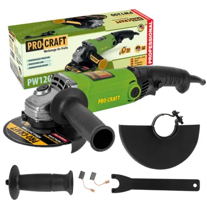 Úhlová bruska Procraft PW1200 (PW860), 125mm (PRCPW1200)