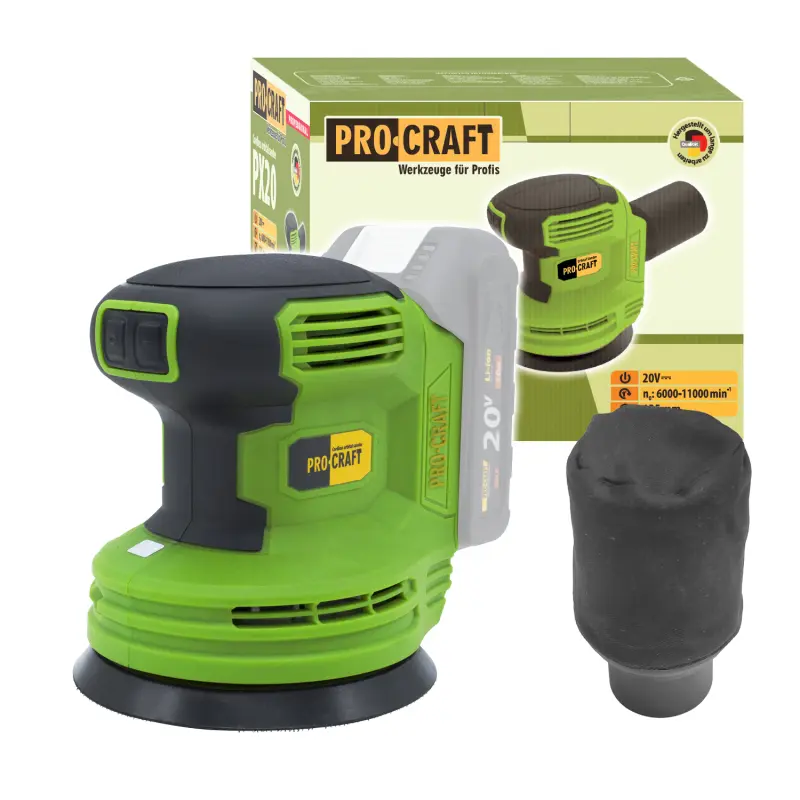 Aku excentrická brúska Procraft PX20 | PX20