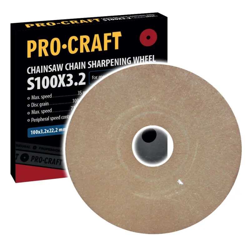 Brúsny kotúč pre ostričku reťazových píl Procraft S100X3.2 /SK950 | S100X3.2