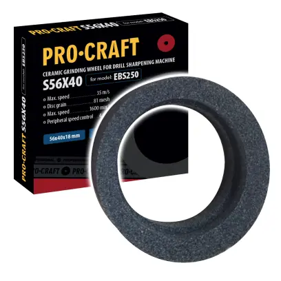 Brúsny kotúč pre brúsku na vrtáky S56X40 /EBS250