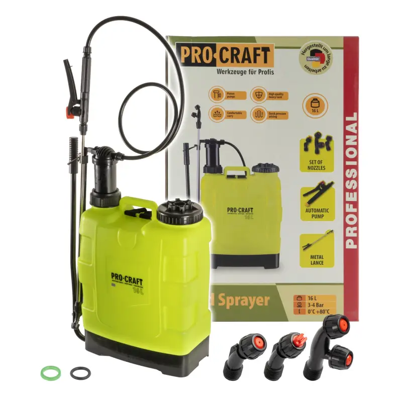 Ručný tlakový postrekovač Procraft HS-16 | HS-16