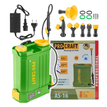 Aku postřikovač Procraft AS-16