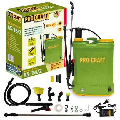 Aku postrekovač Procraft AS-16/2