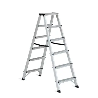 Schůdky hliníkové oboustranné 6st. PLA2.2.1244 Procraft (PRCPLA2.2.1244)