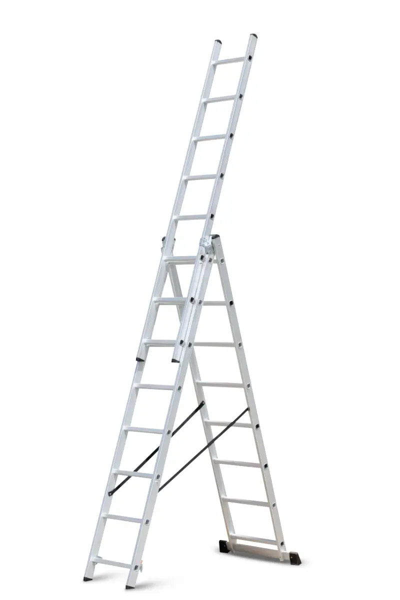 rebrík hliníkový triedilný 3x11 Procraft PLA3.704 | PLA3.704