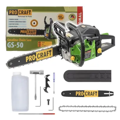 Benzínová reťazová píla Procraft GS-50