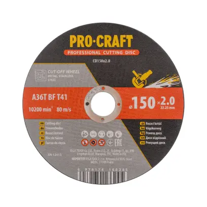 Rezný kotúč Procraft CD150x2.0 | CD150x2.0