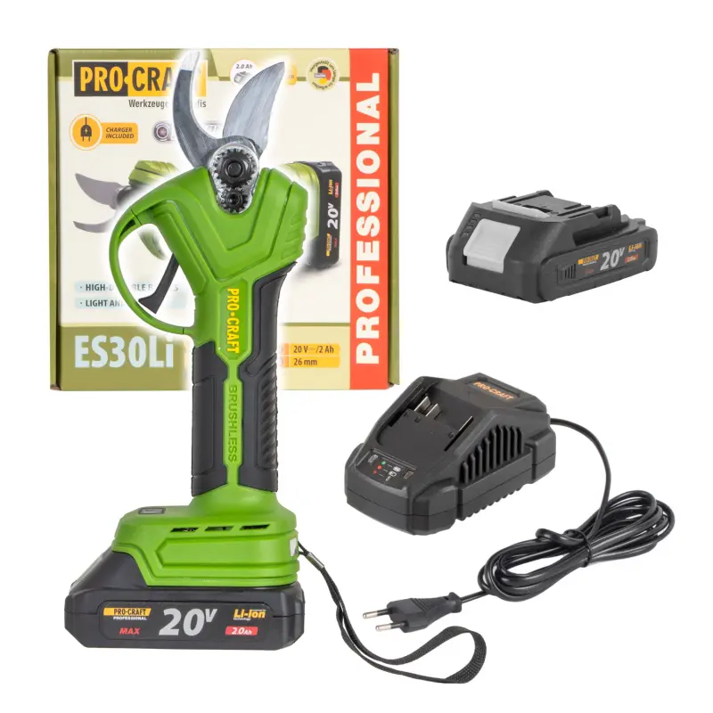 Aku nožnice na konáre Procraft ES30Li1B | ES30Li1B