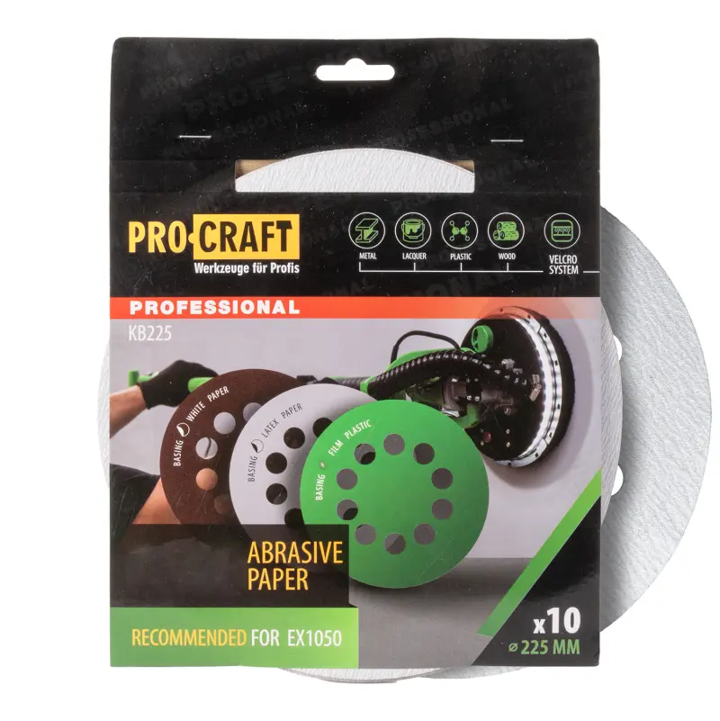 Brúsny papier 10 ks. Procraft КB225.40 | KB225.40