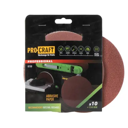 Brúsny výsek (papier) 10 ks. Procraft К150.60 | K150.60