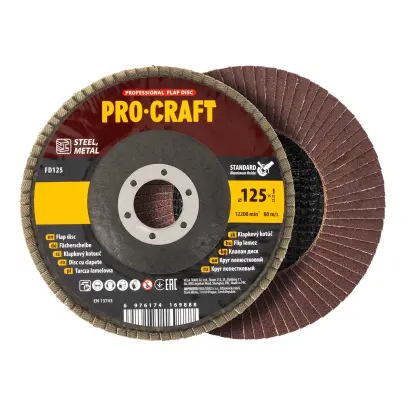 Lamelový kotúč Procraft FD125P40T29 | FD125P40T29