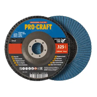 Lamelový kotúč Procraft FZ125P120T29 | FZ125P120T29