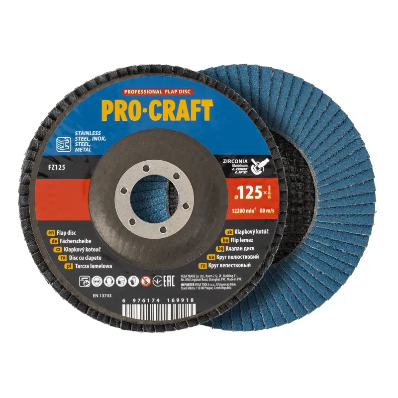 Lamelový kotúč Procraft FZ125P40T29 | FZ125P40T29