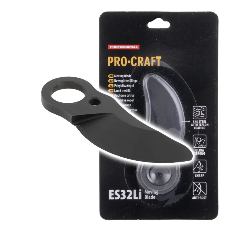Náhradný horný nôž na Aku nožnice Procraft ES32Li | ES32Li Moving Blade