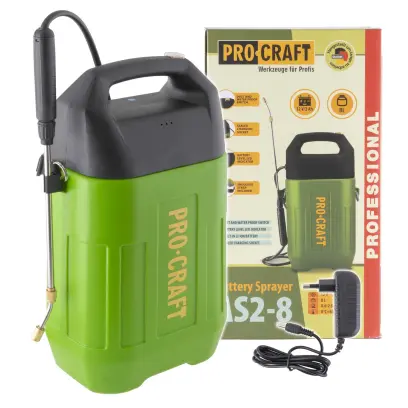 Aku postrekovač Procraft AS2-8